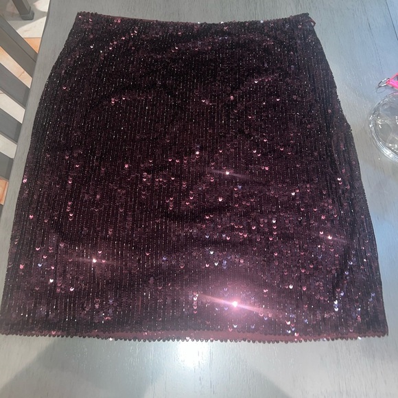 NWT Lauren Ralph Lauren Sequin Pencil Skirt 16 - Picture 3 of 9